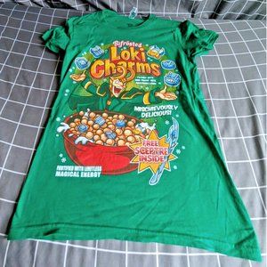 Loki Charms - Size Medium (Women's cut) RipT Brand Graphic Tee